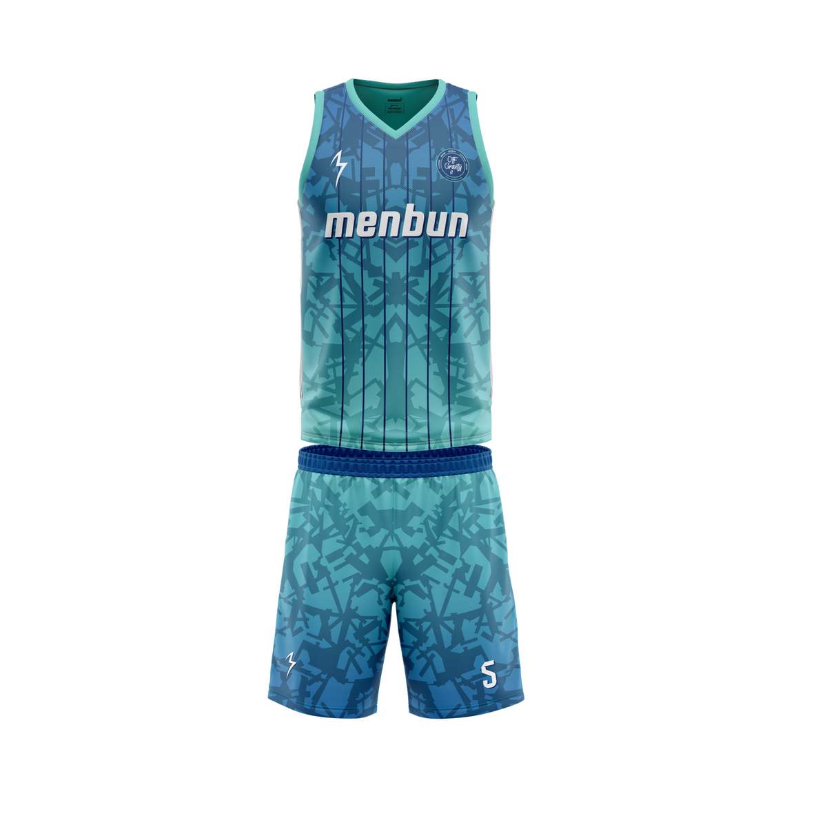 Pure Men’s V-Neck Basketball Set