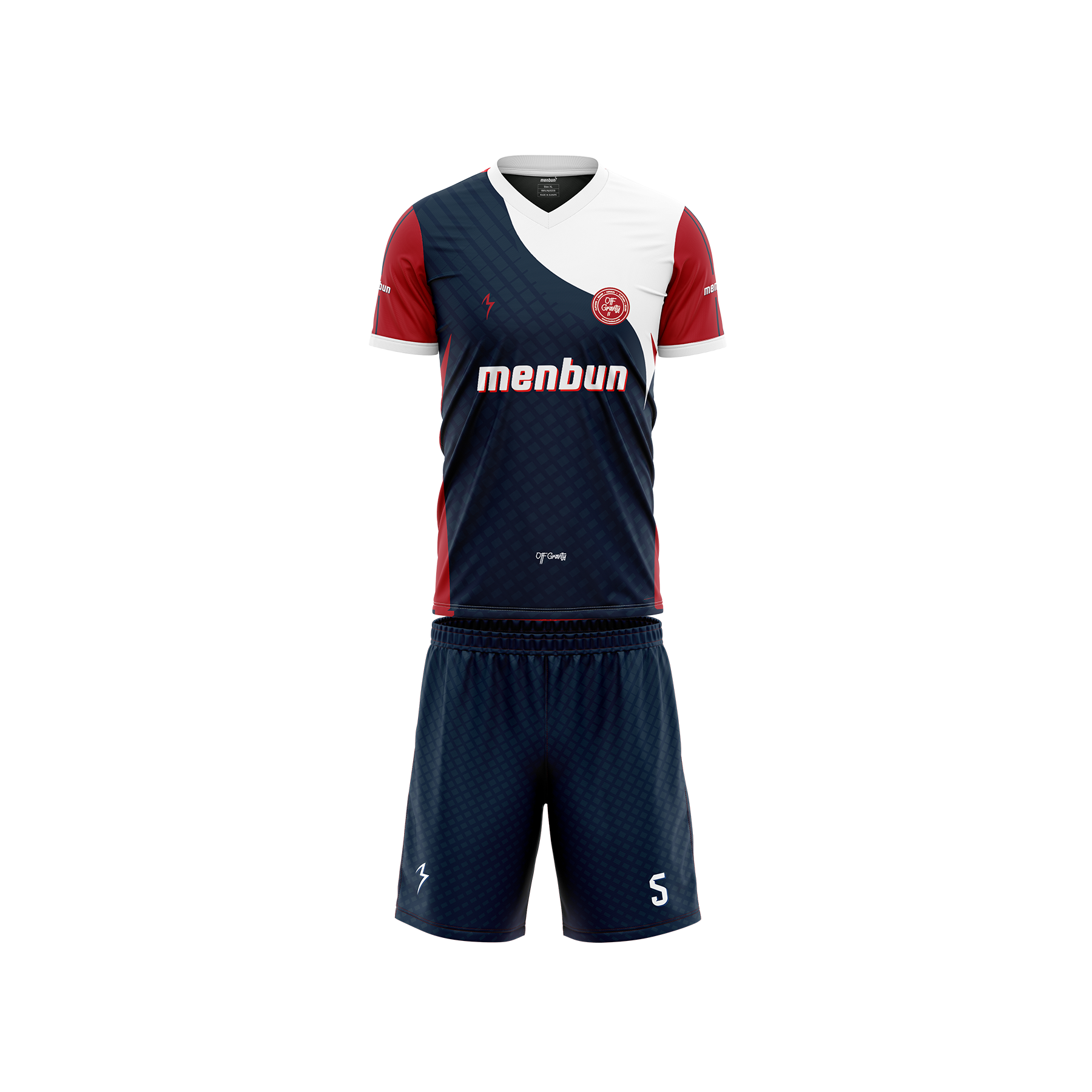 Volleyballtrikot Match Set - V-Kragen
