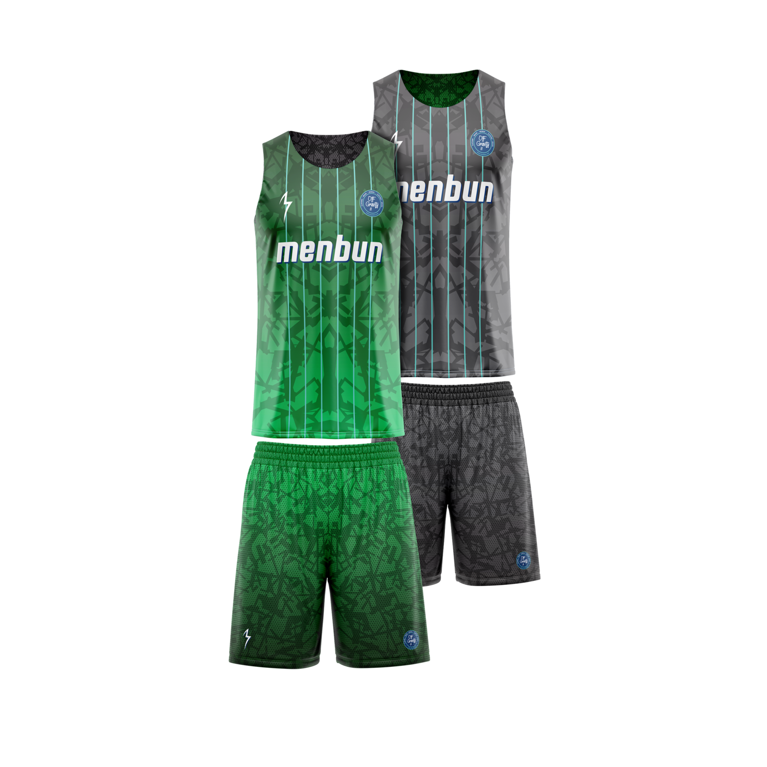 DoubleFace Athletics Kids Jersey Set